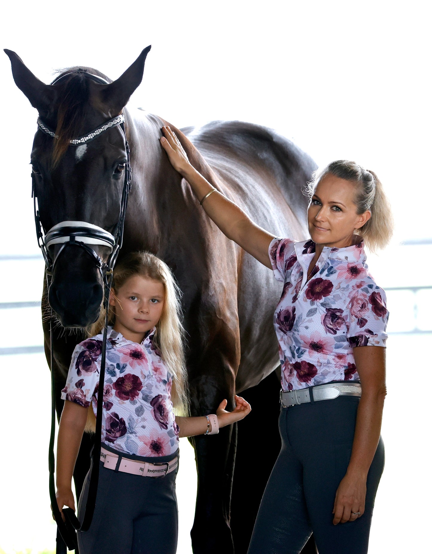 "Sepahina Floral Print Shirt - Australian Made Recycled Fabric | Chelle Designs"