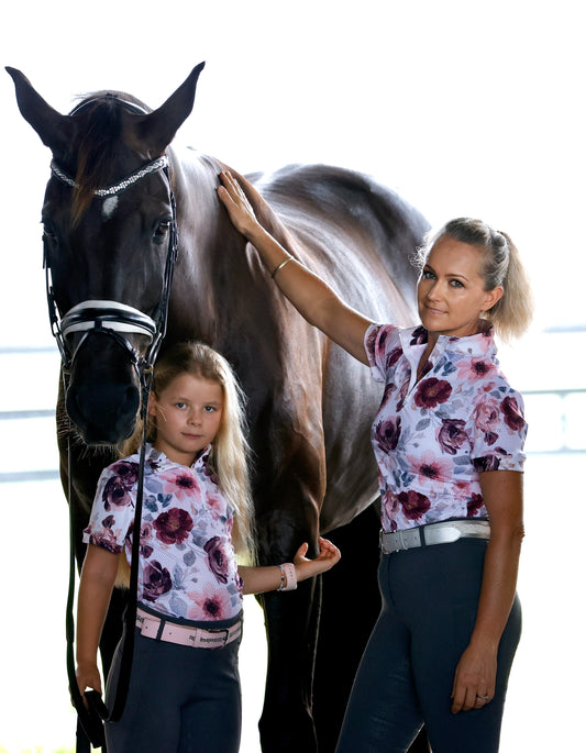 "Sepahina Floral Print Shirt - Australian Made Recycled Fabric | Chelle Designs"